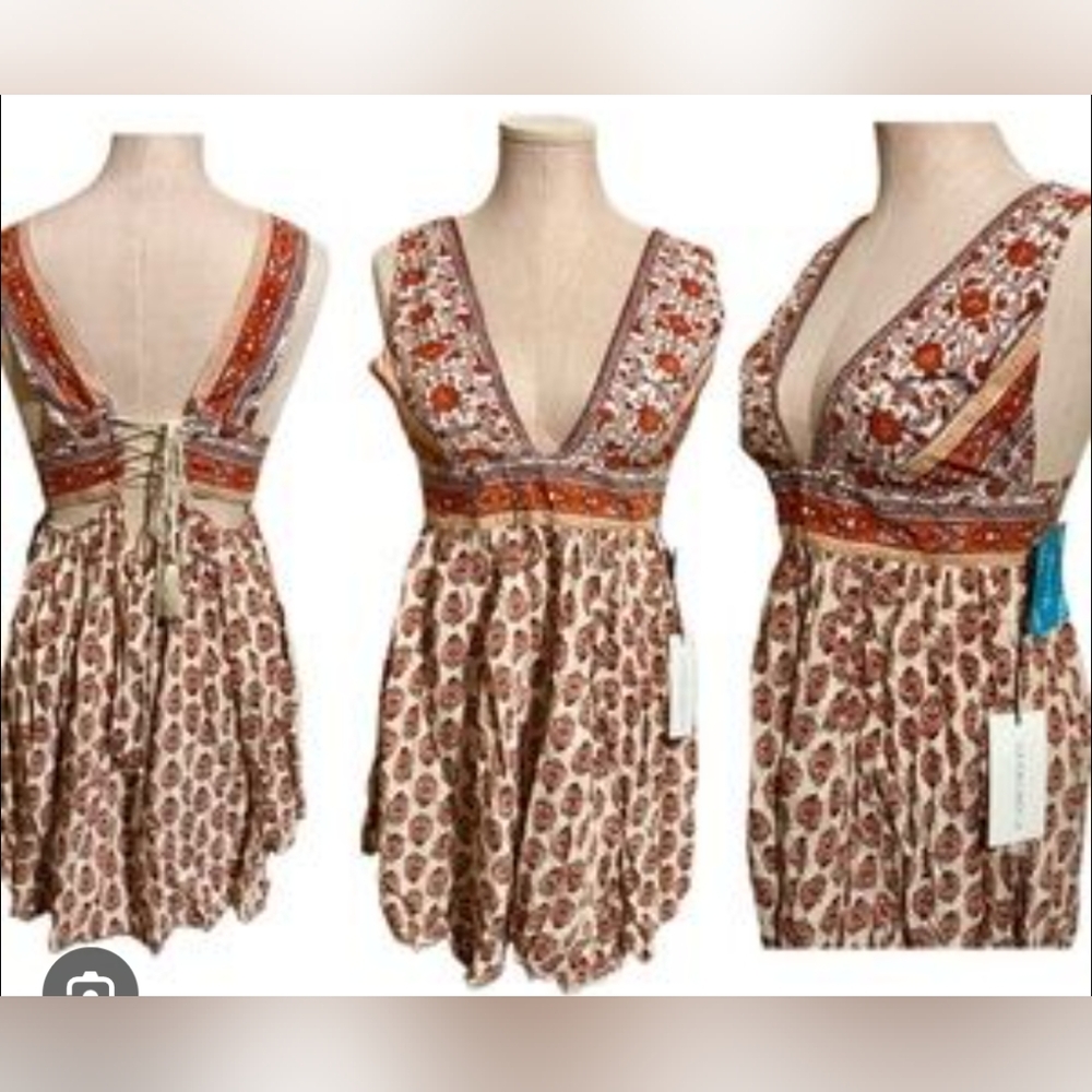 Bohemian Floral Print Women's Top